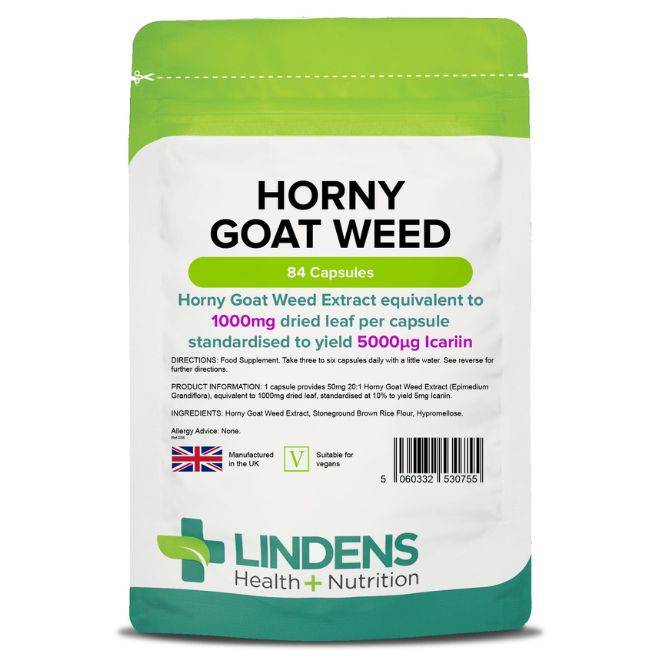 LD0755 - Horny Goat Weed (84 caps, 1000mg)