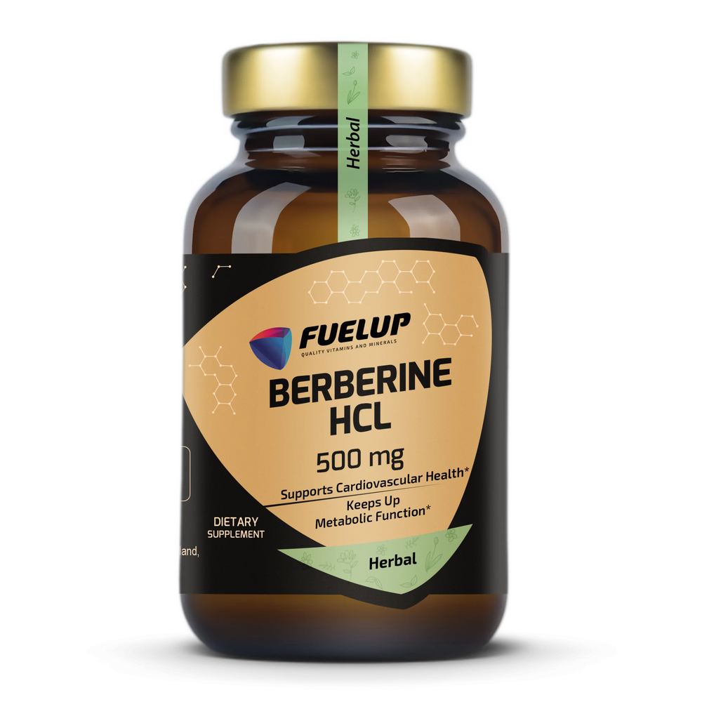 Berberine Hcl 500mg \ 60 Capsules