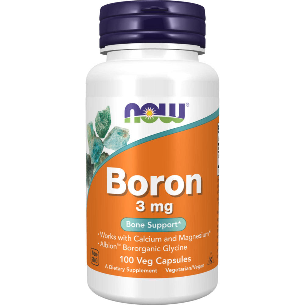 Boron (100 vege caps, 3mg)