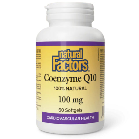 Coenzyme Q10 (60 softgelkapsler, 100mg)