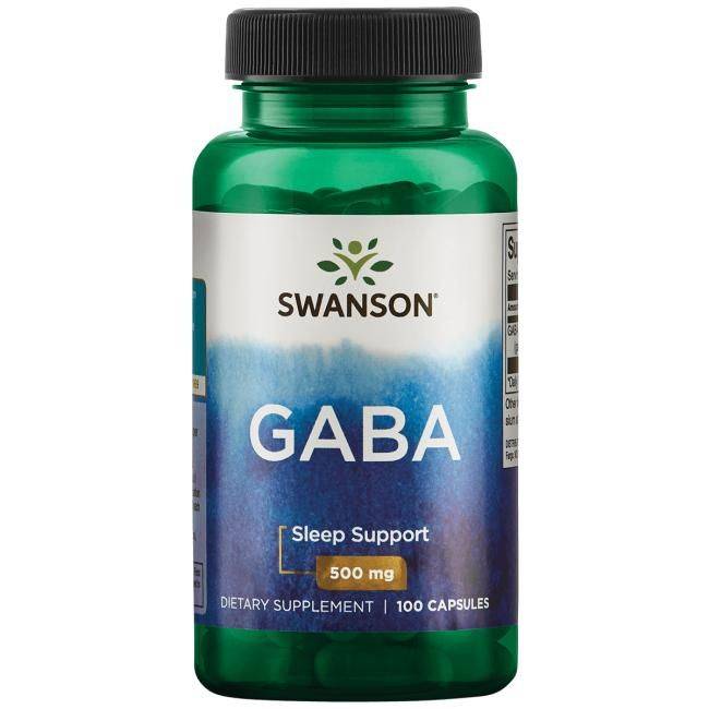 SW872 - GABA 500mg (100 Caps, 500mg)