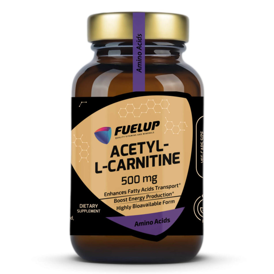 Acetyl L-Carnitin (60 kapsler, 500 mg)