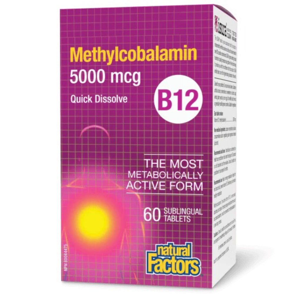 B12 Methylcobalamin (60 Tabletten, 5000mcg)