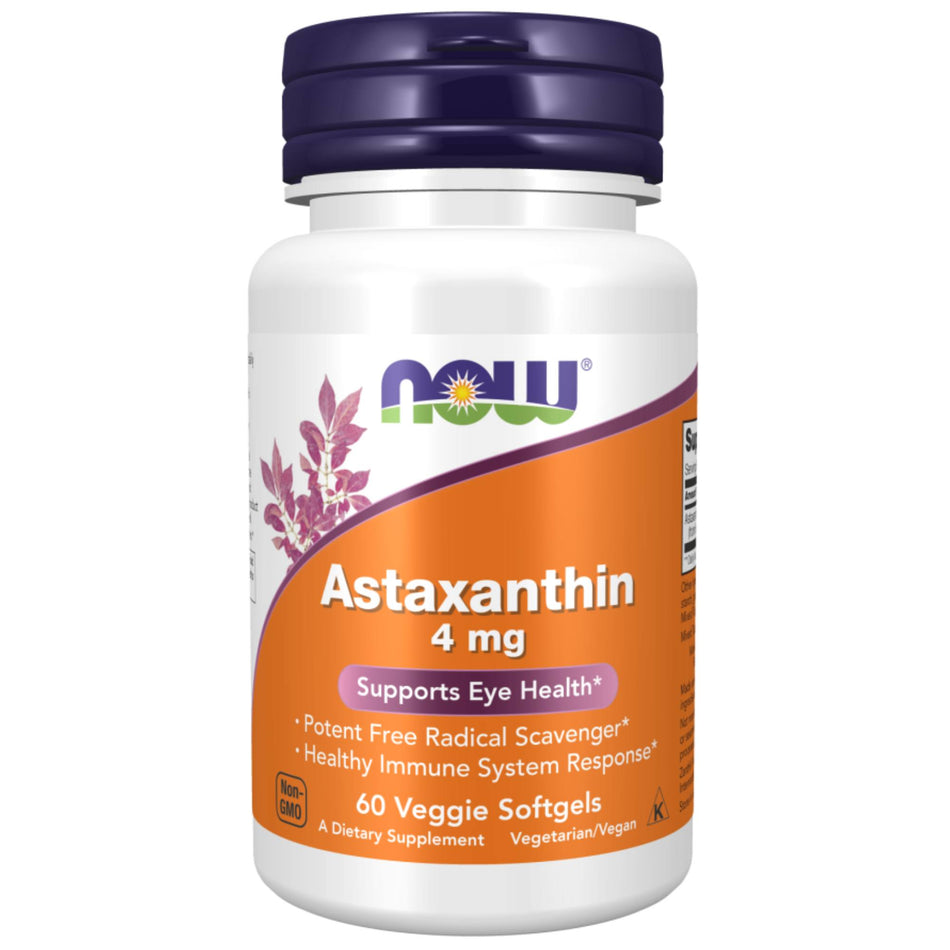 Astaxanthin (60 Veg gel. kapsler, 4mg)