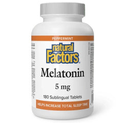 Melatonin 5 (180 sublingual tablets, 5mg)