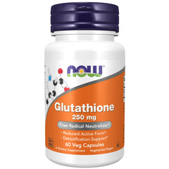 Glutathione (60 kapsler, 250mg)