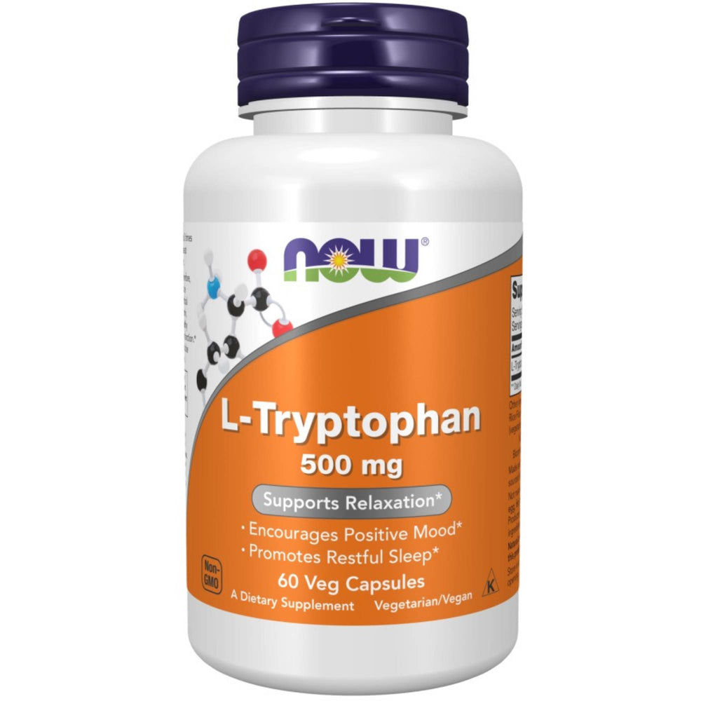 L-Tryptofan (60 V-Caps, 500mg)