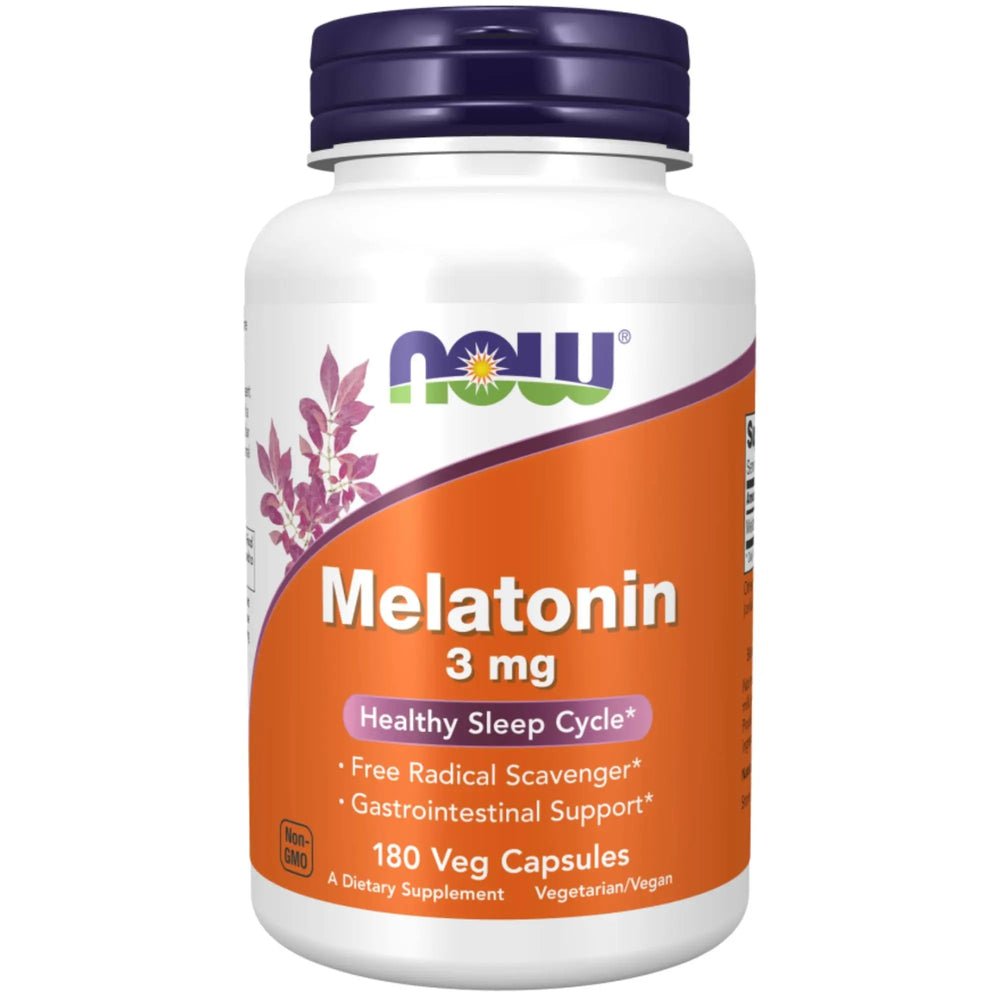 Melatonin 3 (180 Vegekapsler, 3 mg)