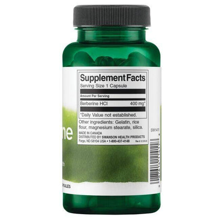 vitanetshop - SW1411 - Berberine (60 Caps, 400mg) - 2