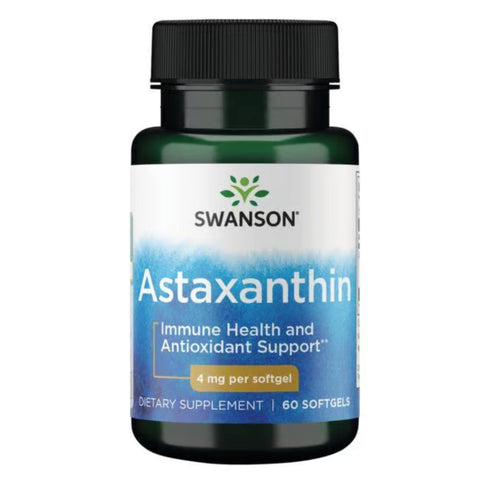 Astaxanthin (60 softgel capsules, 4mg)