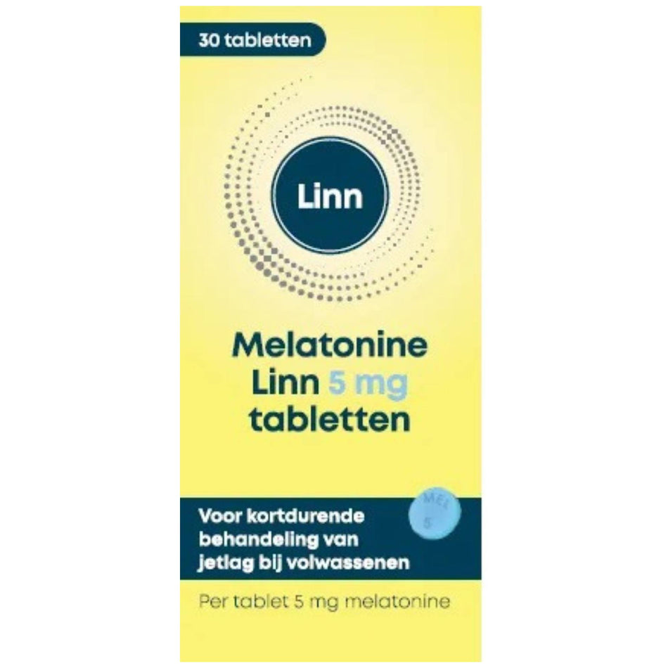 LINN farmaceutisk melatonin 5 mg (UAD) (30 tabletter, 5 mg)