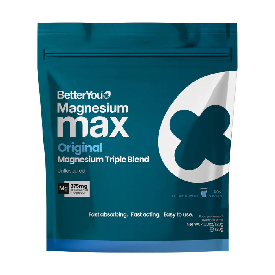 Magnesium Max Original Powder (120g, 375mg)