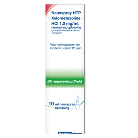 Næsespray HTP Xylometazolin HCl 1,0 mg/ml (10 ml)