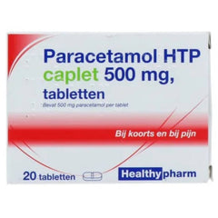 Paracetamol HTP 500 mg Caplet (20 Tablets)