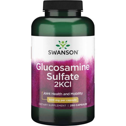 Glucosamine Sulfate 2KCl (250 Caps, 500mg)
