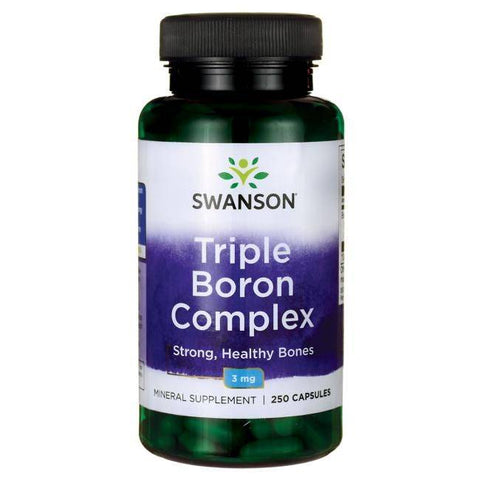 Triple Boron Complex (250 Caps, 3mg)