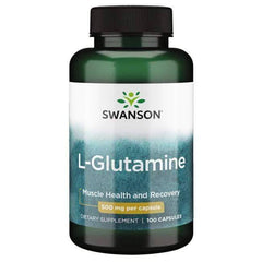L-Glutamine (100 Caps, 500mg)